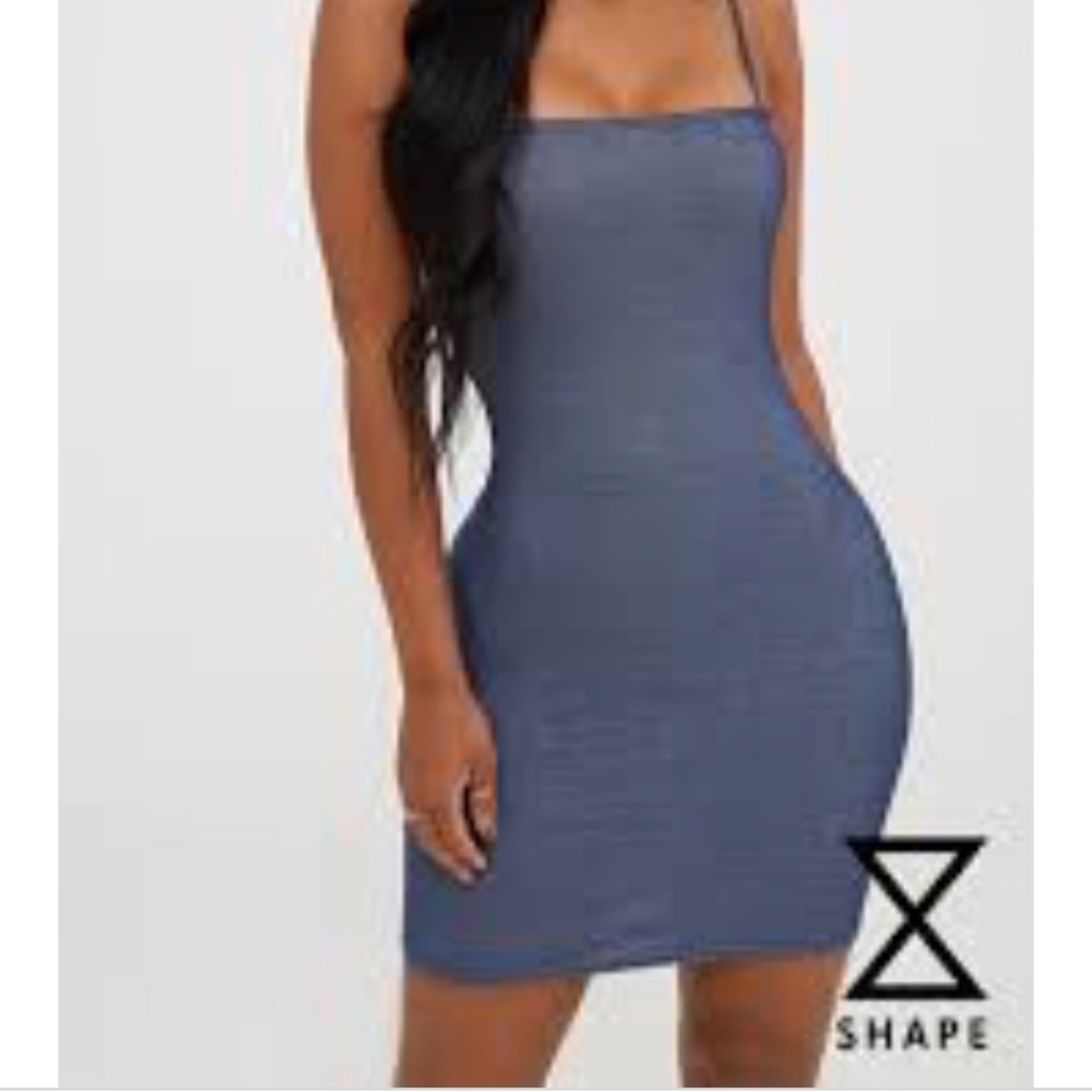 Denim bodycon dress - Picture 1 of 2